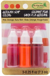 Life of the Party Zeepkleurstof Set Glycerine 3x9 ml