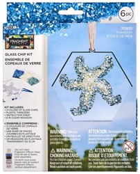 Plaid Fragment Effects Glass Chips Kit Starfish