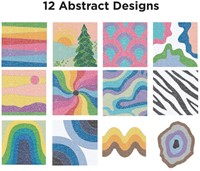 Plaid Fragment Effects Pattern Set Abstract-2