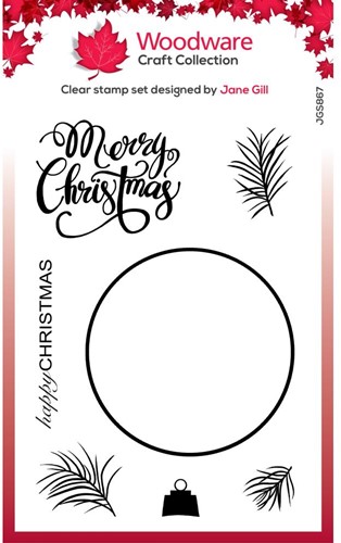 Woodware Clear Stamp 10x15 cm Big Circle