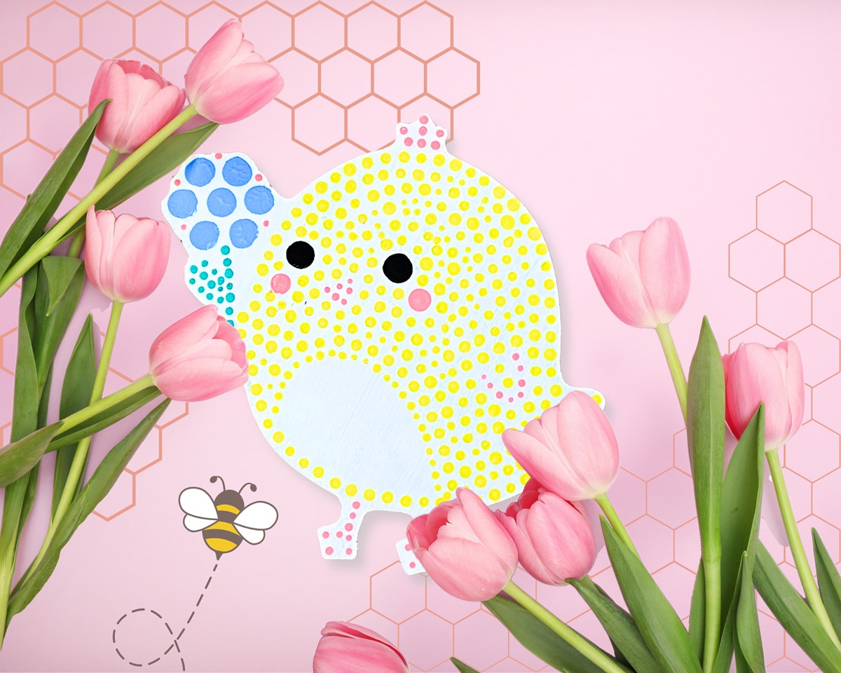 Kawaii Dot-Painting met Aladine