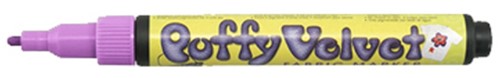 Marvy Uchida Puffy Velvet Textile Marker Lilac