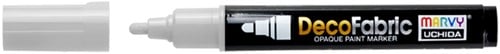 Marvy Uchida Textiel Verfmarker Bold Parelmoer Wit