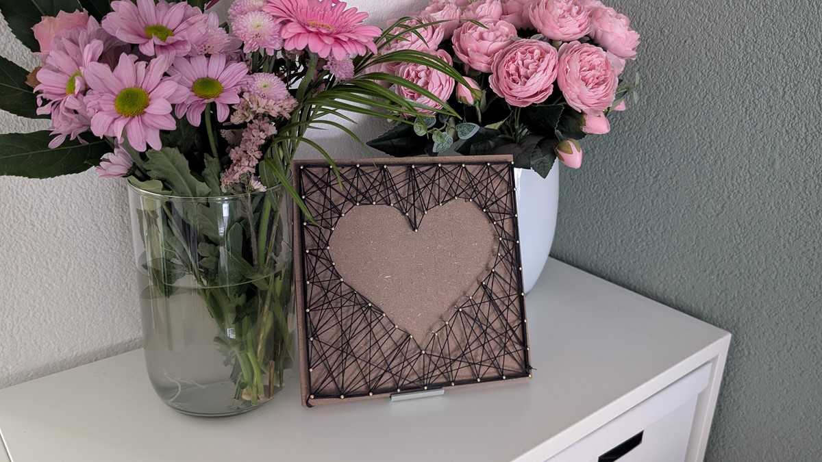 Hart outline String Art starter set van Graine Creative