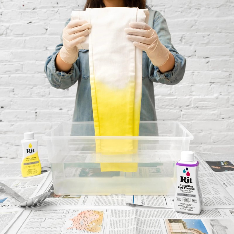 Kleuren fixeren met Rit Colorstay Dye Fixative