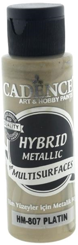 Cadence Hybrid Acrylverf Metallic 70 ml Platina