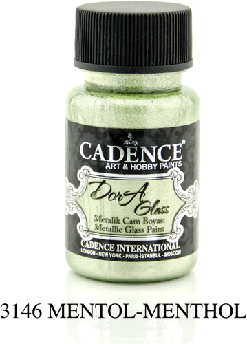 Cadence Dora Metallic Glas Verf 50 ml Menthol