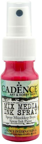 Cadence Mixed Media Inkt Spray 25 ml Licht Fuchsia
