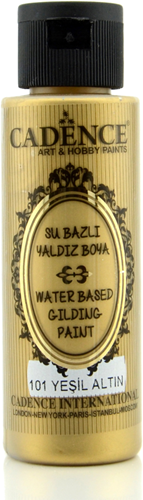 Cadence Gilding Acrylverf Metallic 70 ml Green Gold