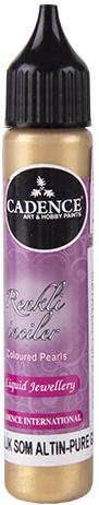 Cadence Colored Pearls Opaque 25 ml Puur Goud