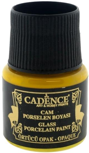 Cadence Glas- en Porseleinverf Opaque 45 ml Citroengeel
