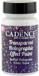 Cadence holografische Glitzereffektfarbe, 90 ml, transparent