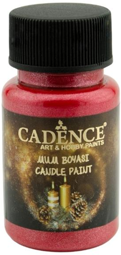 Cadence Kaarsenverf 50 ml Rood
