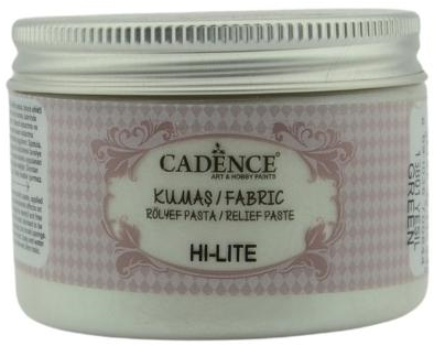 Cadence Textiel Hi Lite Metallic Relief Pasta 150 ml Groen