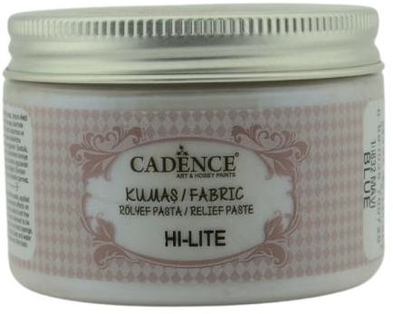 Cadence Textiel Hi Lite Metallic Relief Pasta 150 ml Blauw