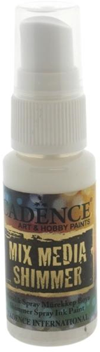 Cadence Mixed Media Shimmer Inkt Spray Metallic 25 ml Parelmoer