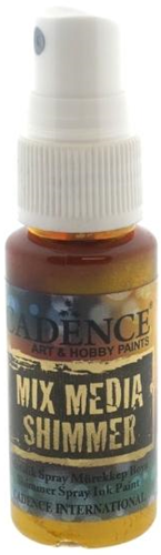 Cadence Mixed Media Shimmer Inkt Spray Metallic 25 ml Zonneschijn