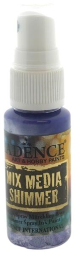 Cadence Mixed Media Shimmer Inkt Spray Metallic 25 ml Paars
