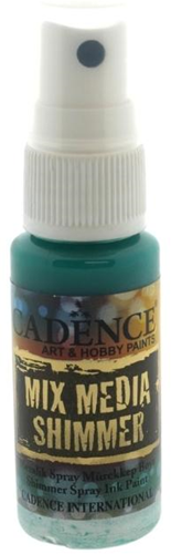 Cadence Mixed Media Shimmer Inkt Spray Metallic 25 ml Lichtgroen