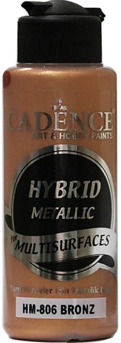 Cadence Hybrid Metallic Acrylverf 120 ml Brons