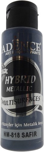 Cadence Hybrid Acrylverf Metallic 70 ml Saffier