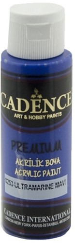 Cadence Premium Acrylverf 70 ml Ultramarine 0253