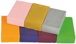 Pebaro Encaustic Wax Cubes 1 Set 7 Stück