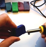 Pebaro Encaustic Wax Cubes 2 Set 7 Stück-2