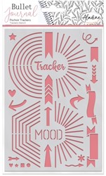 Aladine Bullet Journal Stencil A5 Mood Tracker