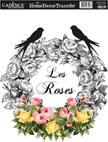 Cadence Home Deco Transfer HDT-018 25x35 cm Les Roses