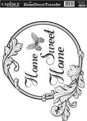 Cadence Home Deco Transfer HDT-043 25x35 cm Home Sweet Home 2