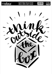 Cadence Fabric Transfer KTS-023 21x30 cm Think Outside the Box