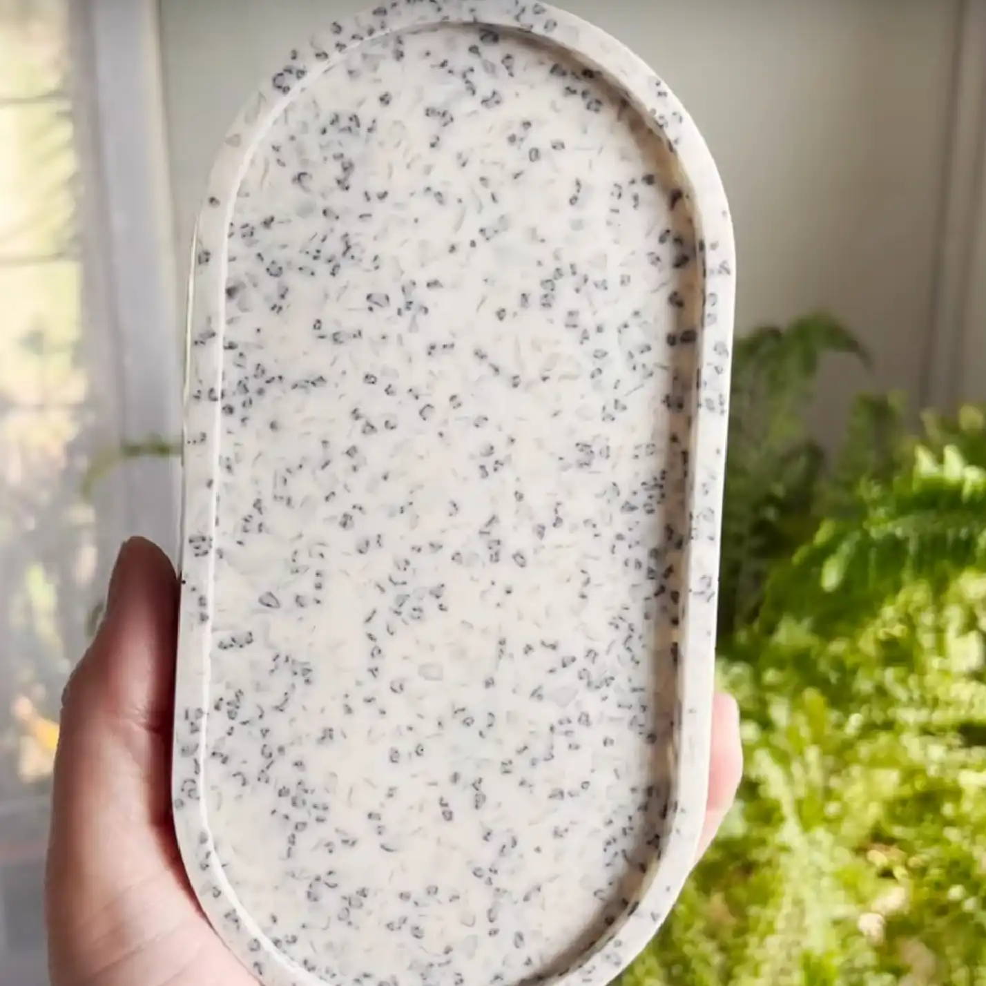 jesmonite glas stap 6