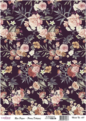 Cadence Rijst Decoupagepapier 601 30x42 cm Flora