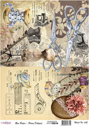 Cadence Rijst Decoupagepapier 645 30x42 cm Fournituren