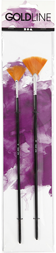 CC Gold Line Penselen Waaier Set 2 stuks-3