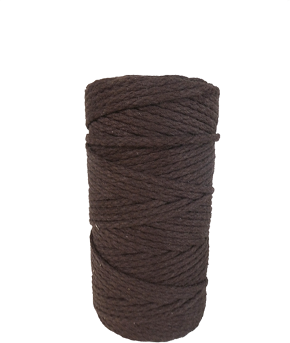 DekoArt Macramékoord 4 mm 100 m Bruin