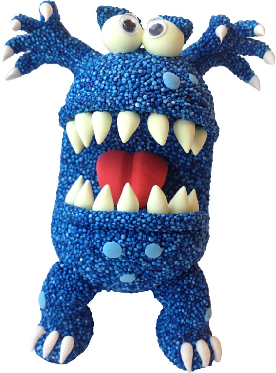 Foam Clay DIY Kit Monster Blauw iHobby