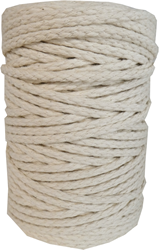DekoArt Makrameeschnur 6 mm 100 m Natur