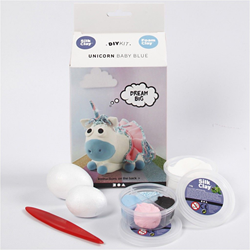 DIY Einhorn Babyblau