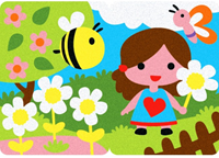 Sabbiarelli  Zandschilderen Album Seizoenen 15x20 cm 5 stuks-2