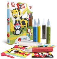 Sabbiarelli Sand Painting Set Crazy Animals-2