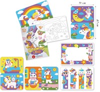 Sabbiarelli Zandschilderen Set Unicorns Land 14x21 cm-3