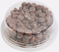 Bunte Punkte Braun 100 gr-2