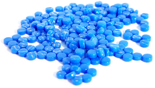 Colourful Dots Blauw 100 gr