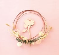 GC Houten Decoratie Bloemen Set n°2 24 cm-3