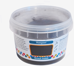 Bunte Fugenmörtel-Mosaikfuge 250 gr Schwarz