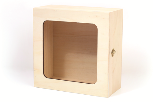 GC Houten Vensterdoos 21x21x10 cm