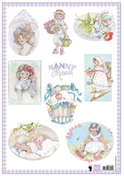 Marianne Design EWK1230 Knipvel Nanny Memories A4