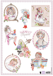Marianne Design EWK1231 Knipvel Nanny Memories 2 A4